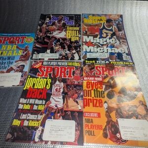 Michael Jordan vintage Sports Illustrated Magazines Lot